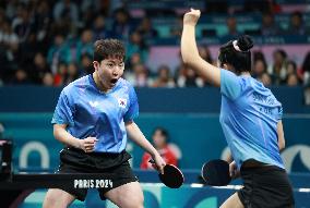 (PARIS2024)FRANCE-PARIS-OLY-TABLE TENNIS