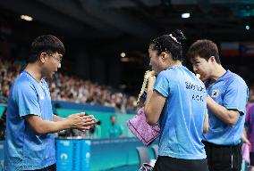 (PARIS2024)FRANCE-PARIS-OLY-TABLE TENNIS