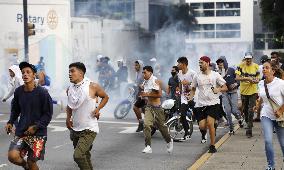 Anti-gov't protest in Venezuela