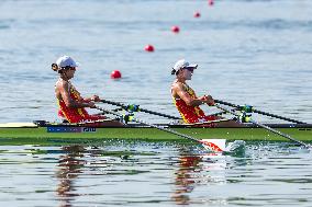 (PARIS2024)FRANCE-VAIRES-SUR-MARNE-OLY-ROWING