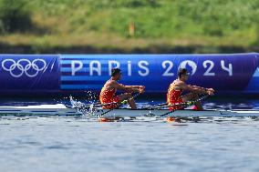 (PARIS2024)FRANCE-VAIRES-SUR-MARNE-OLY-ROWING