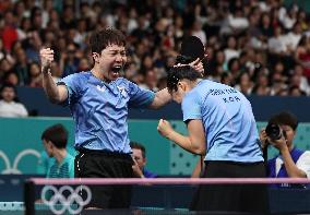 (PARIS2024)FRANCE-PARIS-OLY-TABLE TENNIS