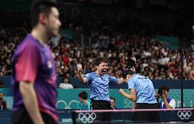 (PARIS2024)FRANCE-PARIS-OLY-TABLE TENNIS