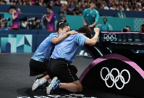 (PARIS2024)FRANCE-PARIS-OLY-TABLE TENNIS