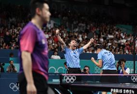 (PARIS2024)FRANCE-PARIS-OLY-TABLE TENNIS