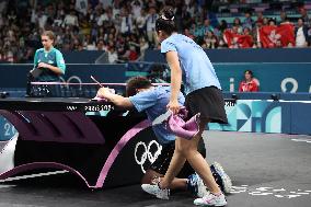 (PARIS2024)FRANCE-PARIS-OLY-TABLE TENNIS