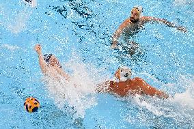 (PARIS2024) FRANCE-SAINT-DENIS-OLY-WATER POLO