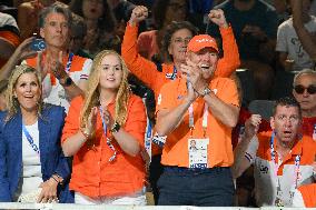 Paris 2024 - Handball - Dutch Royals In The Stands