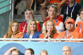 Paris 2024 - Handball - Dutch Royals In The Stands