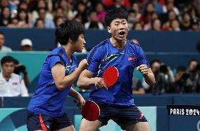 (PARIS2024)FRANCE-PARIS-OLY-TABLE TENNIS