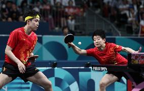 (PARIS2024)FRANCE-PARIS-OLY-TABLE TENNIS