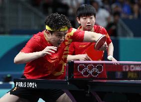 (PARIS2024)FRANCE-PARIS-OLY-TABLE TENNIS