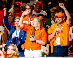 Paris 2024 - Handball - Dutch Royals In The Stands