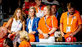 Paris 2024 - Handball - Dutch Royals In The Stands