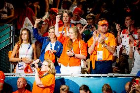 Paris 2024 - Handball - Dutch Royals In The Stands