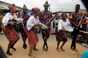 Osun Osogbo Festival 2024 Starts With Iwopopo In Osogbo, Nigeria