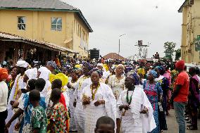 Osun Osogbo Festival 2024 Starts With Iwopopo In Osogbo, Nigeria