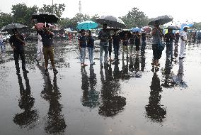 India: Job Seekers Protest Rally In Kolkata