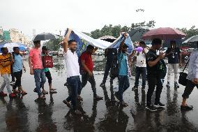 India: Job Seekers Protest Rally In Kolkata