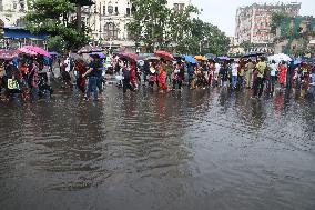 India: Job Seekers Protest Rally In Kolkata