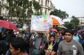 India: Job Seekers Protest Rally In Kolkata