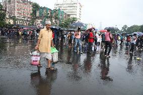 India: Job Seekers Protest Rally In Kolkata