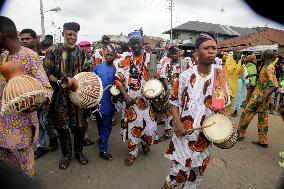 Osun Osogbo Festival 2024 Starts With Iwopopo In Osogbo, Nigeria