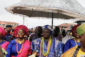 Osun Osogbo Festival 2024 Starts With Iwopopo In Osogbo, Nigeria