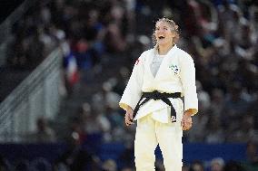 Paris 2024 - Judo - Clarisse Agbegnenou v Andreja Leski