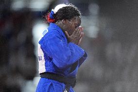 Paris 2024 - Judo - Clarisse Agbegnenou v Andreja Leski