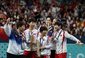 (PARIS2024)FRANCE-PARIS-OLY-TABLE TENNIS