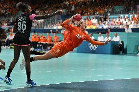 Paris 2024 - Handball - Netherlands v Spain