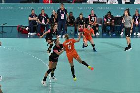 Paris 2024 - Handball - Netherlands v Spain