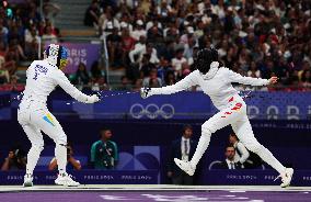 (PARIS2024)FRANCE-PARIS-OLY-FENCING