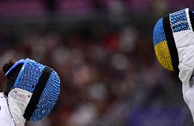 (PARIS2024)FRANCE-PARIS-OLY-FENCING