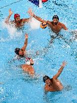 (PARIS2024) FRANCE-SAINT-DENIS-OLY-WATER POLO