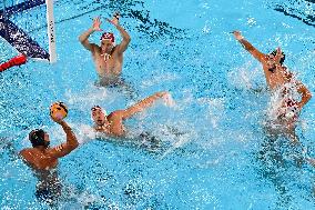 (PARIS2024) FRANCE-SAINT-DENIS-OLY-WATER POLO