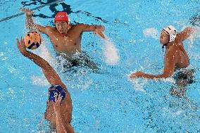 (PARIS2024) FRANCE-SAINT-DENIS-OLY-WATER POLO