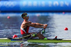 (PARIS2024) FRANCE-VAIRES-SUR-MARNE-OLY-ROWING