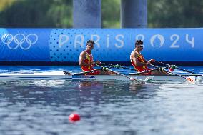 (PARIS2024) FRANCE-VAIRES-SUR-MARNE-OLY-ROWING