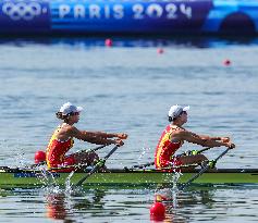 (PARIS2024) FRANCE-VAIRES-SUR-MARNE-OLY-ROWING