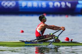 (PARIS2024) FRANCE-VAIRES-SUR-MARNE-OLY-ROWING