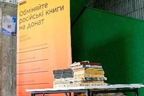 Kyiv bookshop accepts Russian books for recycling