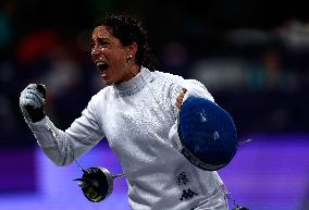 (PARIS2024) FRANCE-PARIS-OLY-FENCING