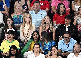 Paris 2024 - Gymnastic - NIcole Kidman In The Stands