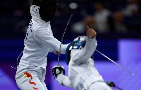 (PARIS2024)FRANCE-PARIS-OLY-FENCING