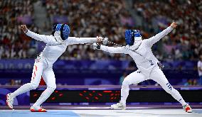 (PARIS2024)FRANCE-PARIS-OLY-FENCING