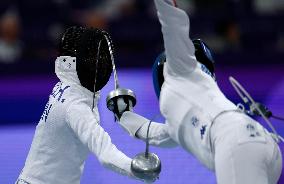 (PARIS2024)FRANCE-PARIS-OLY-FENCING