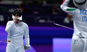 (PARIS2024)FRANCE-PARIS-OLY-FENCING