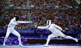 (PARIS2024)FRANCE-PARIS-OLY-FENCING